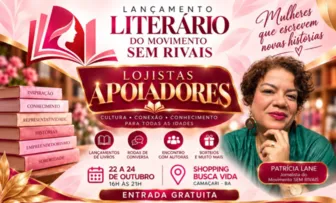 SEM RIVAIS PROMOVE ENCONTRO LITERÁRIO COM ESCRITORAS BAIANAS EM SHOPPING DA RMS
