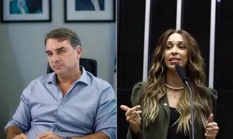 ERIKA HILTON PEDE AO STF APREENSÃO DE PASSAPORTES DE FLÁVIO BOLSONARO