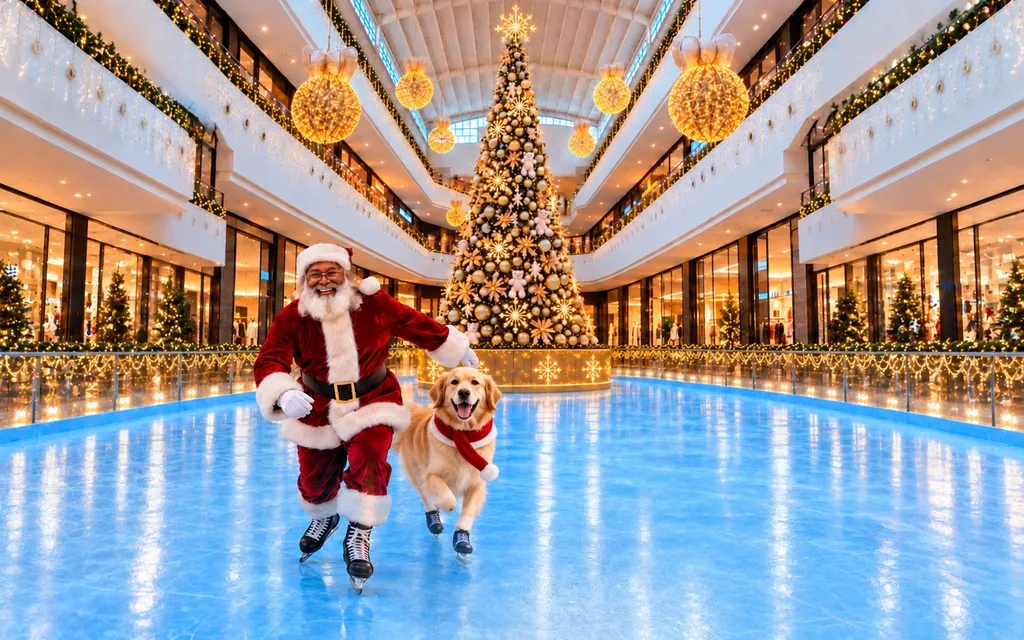 PARQUE SHOPPING BAHIA ABRE NATAL 2026 COM PATINAÇÃO NO GELO E ESPETÁCULO EM LAURO DE FREITAS