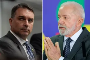LULA É REJEITADO POR 46% E FLÁVIO BOLSONARO POR 44%, APONTA DATAFOLHA