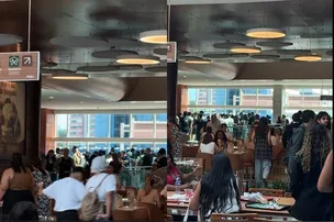EXPLOSÃO EM RESTAURANTE DEIXA DOIS FERIDOS NO SALVADOR SHOPPING