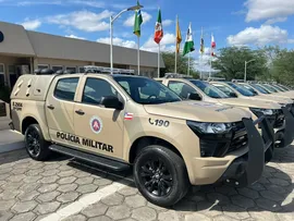 COM INVESTIMENTO DE R$ 7,2 MILHÕES, GOVERNO DA BAHIA ENTREGA 20 NOVAS VIATURAS PARA POLÍCIA MILITAR