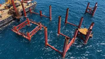 PONTE SALVADOR-ITAPARICA AVANÇA NA IMPLANTAÇÃO DA ESTRUTURA DE APOIO AO VÃO CENTRAL