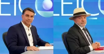 FLÁVIO BOLSONARO E LULA PARTICIPAM DE ÚLTIMO DEBATE HOJE ANTES DAS ELEIÇÕES