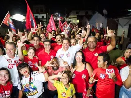 GERALDINHO COMANDA GRANDE CAMINHADA PELA REELEIÇÃO DE LULA