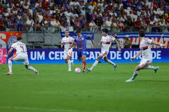 BAHIA PERDE PARA O FLAMENGO POR 3 A 0 NA FONTE NOVA