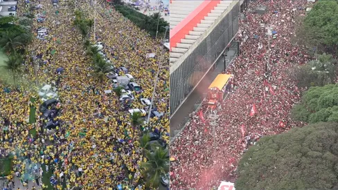 LULA E FLÁVIO REÚNEM MILHARES DE PESSOAS EM SÃO PAULO E RIO DE JANEIRO