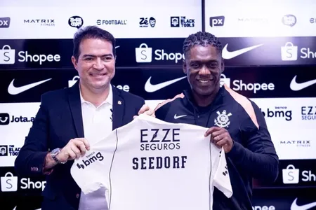 ‘LEÃO FERIDO’: NOVO TÉCNICO DO CORINTHIANS, SEEDORF MANDA RECADO ANTES DE CONFRONTO DIRETO COM O VITÓRIA