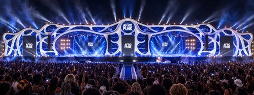 PALCO DO AFROPUNK BRASIL 2026 TERÁ 98 METROS DE LARGURA E CENOGRAFIA INSPIRADA NO MAR