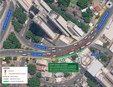 OBRAS DO METRÔ: TRÂNSITO NO CAMPO GRANDE TÊM NOVAS ALTERAÇÕES NESTA QUINTA (22)