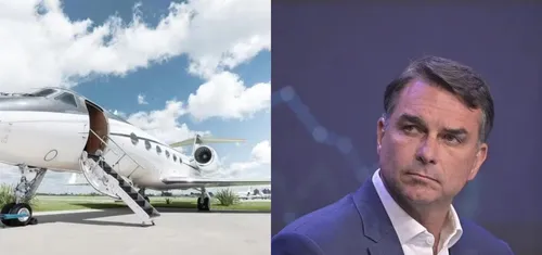 JATO QUE LEVOU FLÁVIO BOLSONARO AOS EUA É DE EMPRESA LIGADA A INVESTIGADO NA ARGENTINA