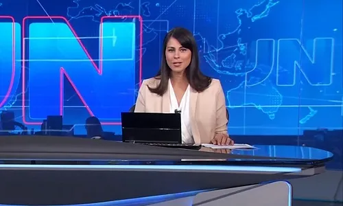 JÉSSICA SENRA VOLTA À BANCADA DO JORNAL NACIONAL NESSE SÁBADO (8)