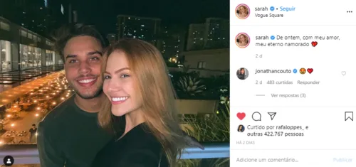 SARAH PONCIO E JONATHAN ADOTAM CRIANÇA; BEBÊ É SOBRINHO DA BABÁ DO CASAL