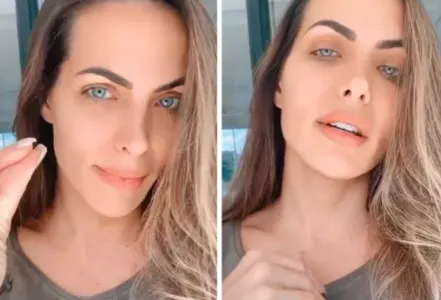 SOLTEIRA, CARLA PRATA DIZ TER RECEBIDO MENSAGEM DE FAMOSO CASADO