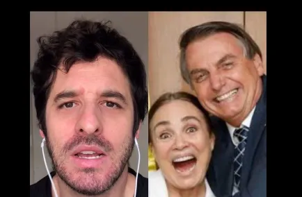 RAFINHA BASTOS DETONA REGINA DUARTE