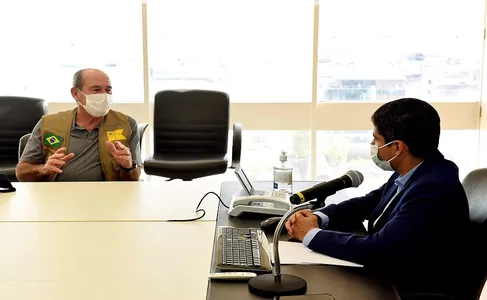 NETO E MINISTRO DA DEFESA AVALIAM AÇÕES NA PANDEMIA