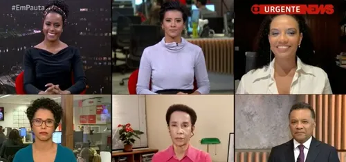 APÓS CRÍTICAS, GLOBONEWS PROMOVE JORNALISTAS NEGROS PARA DEBATE