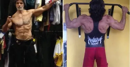 ATOR DE 61 ANOS CHOCA A WEB COM CORPO MUSCULOSO