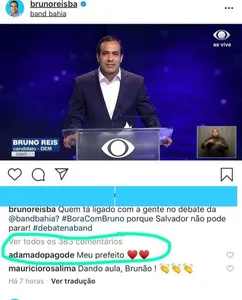CANTORA DO JINGLE DE DENICE APAGA COMENTÁRIO PARA REIS
