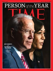 TIMES: BIDEN E KAMALA SÃO ELEITOS 'PERSONALIDADE DO ANO'