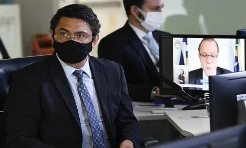 SUPLENTE DO MAJOR OLÍMPIO TOMA POSSE NO SENADO