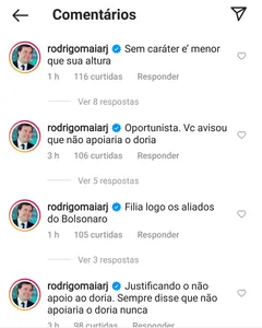 “MALANDRO”, MAIA ATACA NETO EM REDE SOCIAL; VEJA