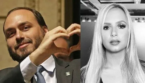 CARLOS BOLSONARO VAI SE CASAR COM GAÚCHA DE 25 ANOS