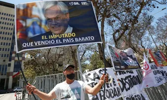 SENADO DO CHILE ABSOLVE PIÑERA EM PROCESSO DE IMPEACHMENT