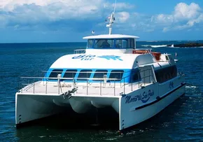 TRAVESSIA SALVADOR-MORRO DE SÃO PAULO OPERA COM 7 CATAMARÃS