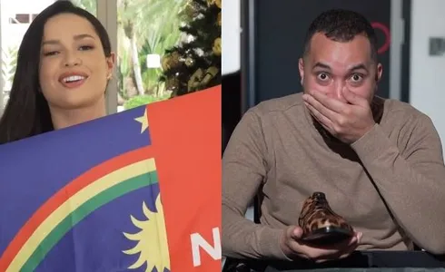 JULIETTE PRESENTEIA GIL COM SAPATO DE R$ 5,9 MIL EM AMIGO SECRETO