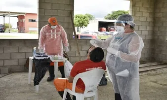 SÃO CAETANO RECEBE PONTO DE TESTAGEM RÁPIDA DA COVID NESTA TERÇA