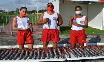 LAURO DE FREITAS RECEBE 2ª ETAPA  DE CORRIDAS MILITARES
