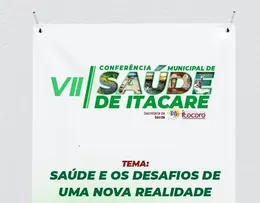 ITACARÉ REALIZARÁ A CONFERÂNCIA MUNICIPAL DE SAÚDE