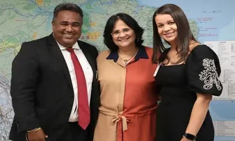LEANDRO GUERRILHA SE REÚNE COM DAMARES PARA PEDIR APOIO E INVESTIMENTOS À BAHIA