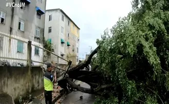 DEFESA CIVIL REGISTRA MAIS DE 50 OCORRÊNCIAS POR CAUSA DA CHUVA EM APENAS OITO HORAS