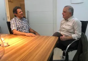 MARIO FRANÇA E HADDAD SE UNEM EM SÃO PAULO