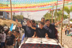 CACÁ LEÃO VISITA O MUNICIPIO DE IAÇU E DIZ QUE VAI SERVIR AO POVO 