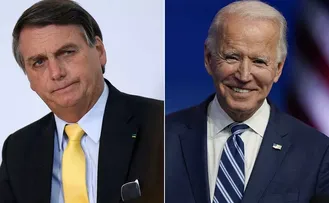 BOLSONARO SE REUNIRÁ NESTA QUINTA COM BIDEN