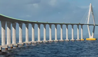 CONCESSIONÁRIA CONFIRMA PONTE SALVADOR-ITAPARICA COM 3 FAIXAS SEM ACOSTAMENTO, DIZ QUE ATENDE A DEMANDA E QUE VÃO É ADEQUADO