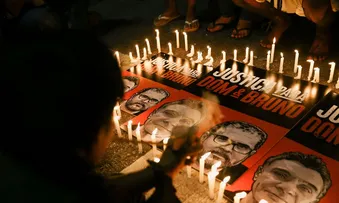 SUSPEITO NEGA PARTICIPAÇÃO NAS MORTES DE BRUNO E DOM