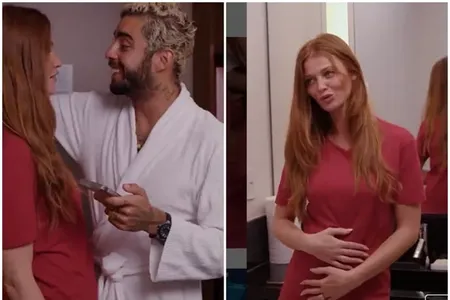 CINTIA DICKER ANUNCIA GRAVIDEZ COM PEDRO SCOOBY