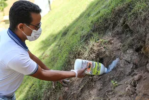 CCZ FECHA CERCO CONTRA A LEPTOSPIROSE EM SALVADOR 