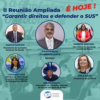 CONSELHO DE SAÚDE REALIZA REUNIÃO AMPLIADA HOJE. ENTENDA