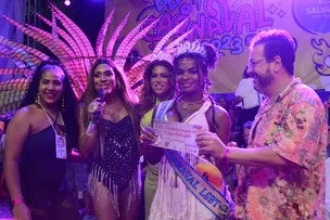 SAPHYRA LUZ É ELEITA A PRIMEIRA RAINHA LGBTQIA+ DO CARNAVAL