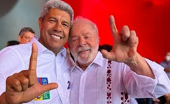 EM SANTO AMARO, JERÔNIMO AGRADECE PRESENÇA DE LULA NA BAHIA