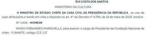 VEREADORA DE SALVADOR ASSUME FUNARTE, EM BRASÍLIA; CONFIRA