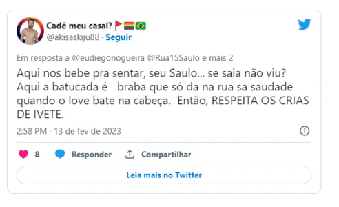 SAULO OPINA SOBRE MÚSICA DO CARNAVAL E FÃS DE IVETE REBATEM: “INSIGNIFICANTE E FLOPADO"
