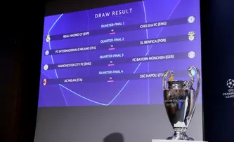 QUARTAS DA CHAMPIONS LEAGUE 2023: VEJA CONFRONTOS E CHAVEAMENTO