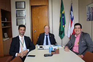 EM BRASÍLIA, DANILO HENRIQUE E PLÍNIO OLIVEIRA BUSCAM PROJETOS PARA O OESTE