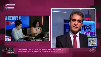 ROBINSON DEFENDE CANDIDATURA DO PT EM SALVADOR